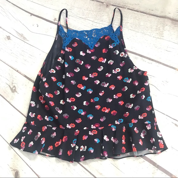 Rebecca Taylor Sakura Floral and Eyelet Cami - Picture 11 of 11